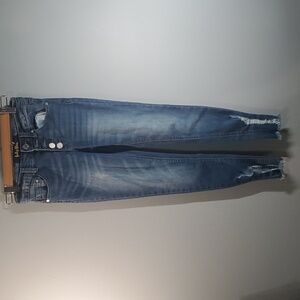 Indigo Rein Jeans Womens Size 0 Blue Button-fly Classic Women's Jean